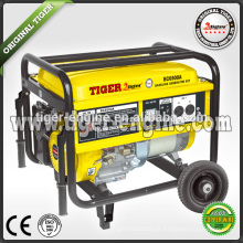 TIGER 5.5KW / 13HP EC6500A Gerador de gasolina de máquinas industriais